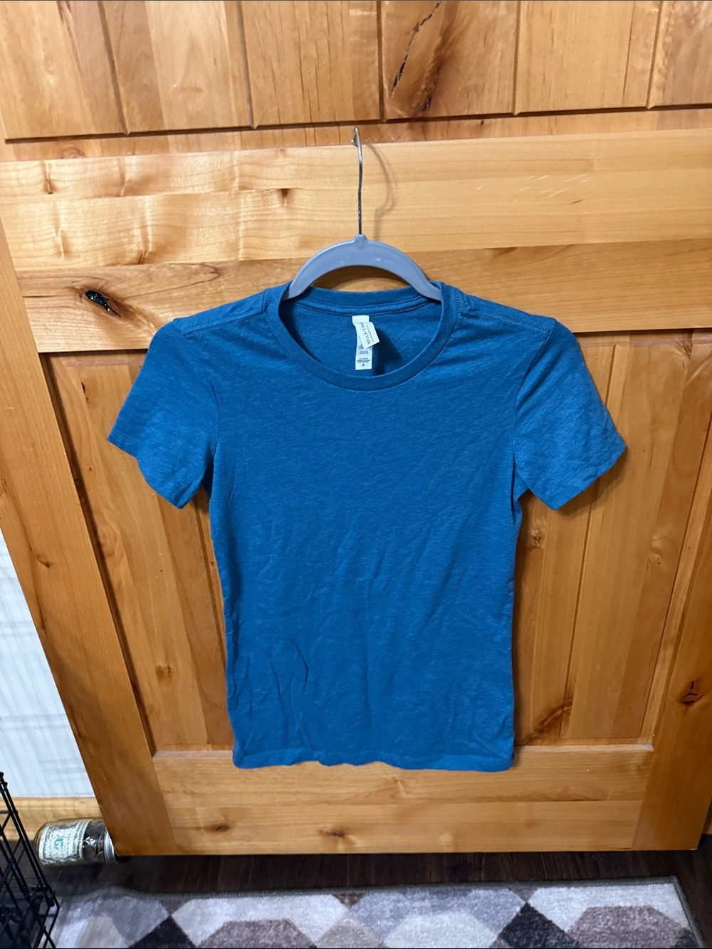Bella Canvas Heather Slate Blue Short Sleeve Tee